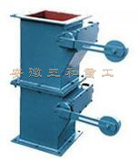 Single, double heavy chain lock wind flap valve